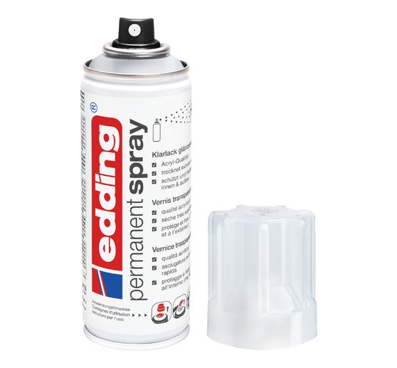 edding 5200 "Permanentspray", Clear varnish