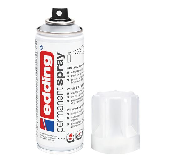 edding 5200 "Permanentspray", Clear varnish