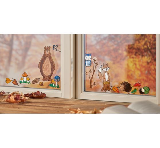 MUCKI Window Color stable foil, DIN A4, 3 sheets