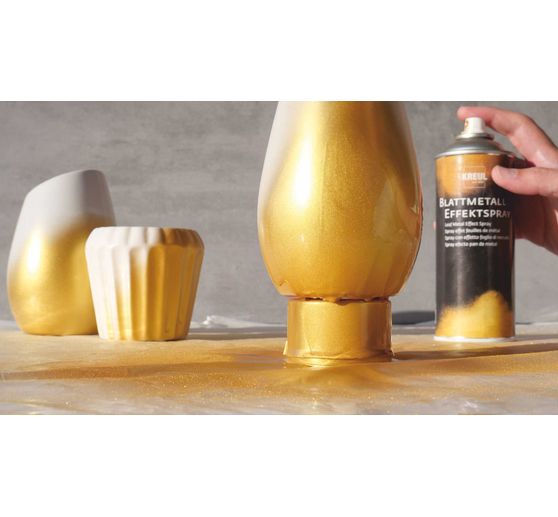KREUL leaf metal effect spray "Gold", 400 ml
