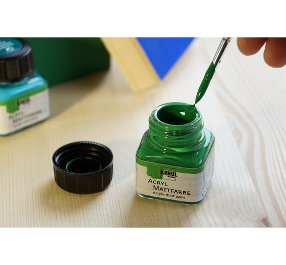 Set base di colori acrilici opachi Kreul, 6x20ml