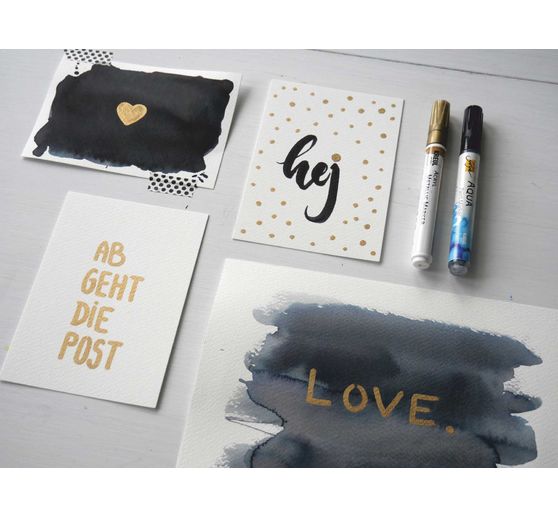 Marcatore acrilico metallizzato medio KREUL