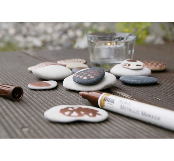 Marcatore acrilico metallizzato medio KREUL