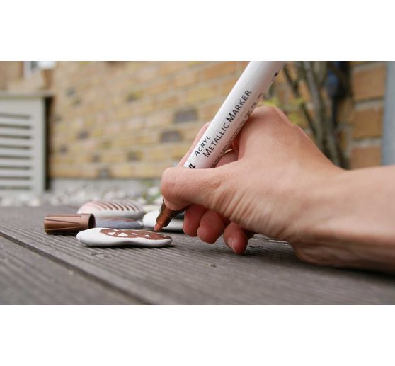 Marcatore acrilico metallizzato medio KREUL
