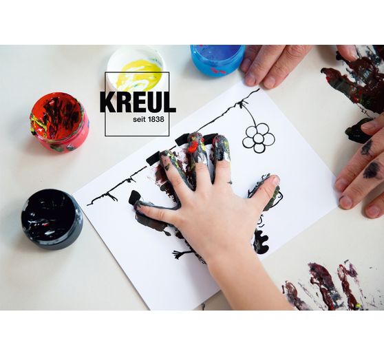 MUCKI set "We paint with hands and fingers"