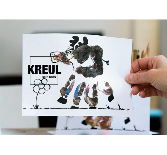 MUCKI set "We paint with hands and fingers"