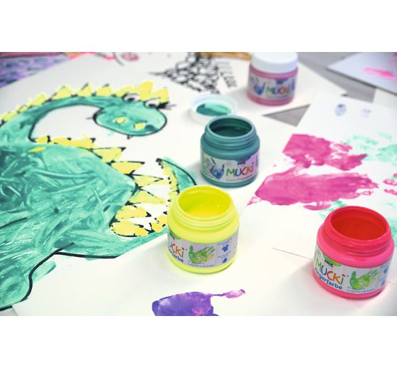 MUCKI Sparkle-Finger paint