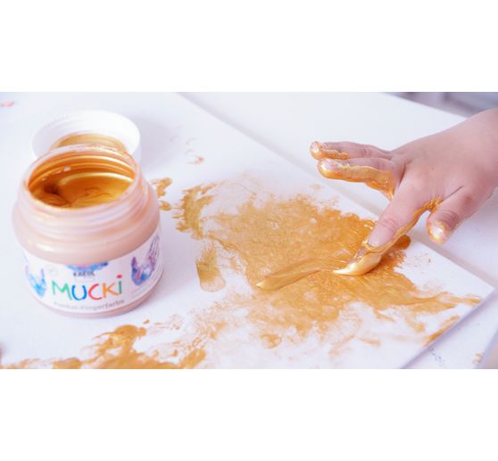 MUCKI Sparkle-Finger paint