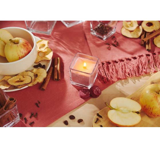 VBS Tea light glasses "Cube", 12 pieces