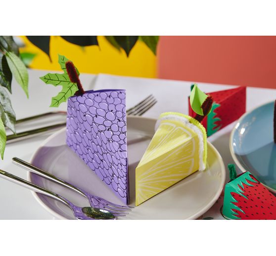 Template set "Pie pieces"