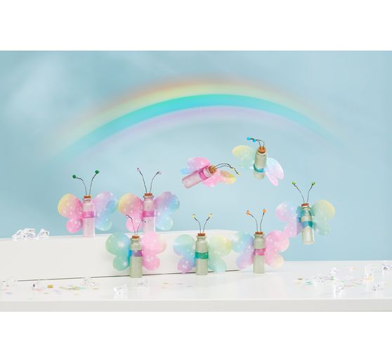 VBS Glass tubes with cork "7 cm", 24 pieces