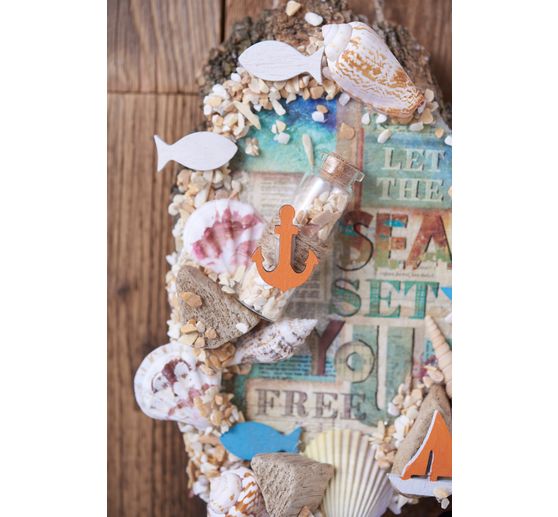 VBS Glass tubes with cork "7 cm", 24 pieces