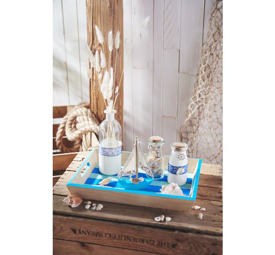 VBS glass bottle with cork