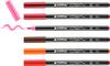 edding 4200 Porcelain brushpen "Warm"
