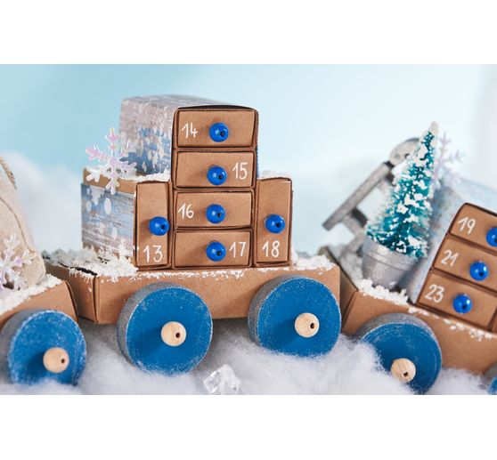 Scatole di fiammiferi VBS "carta kraft", 11 cm