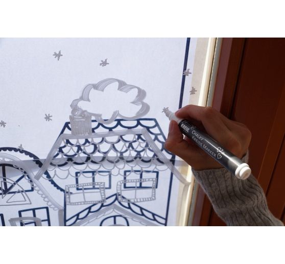 Pennarello Chalky a gesso "Medio".