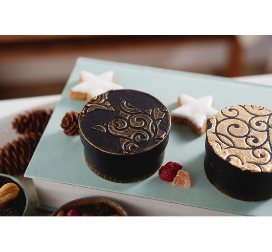 Scatola "rotonda" VBS, 6 pezzi, cartapesta