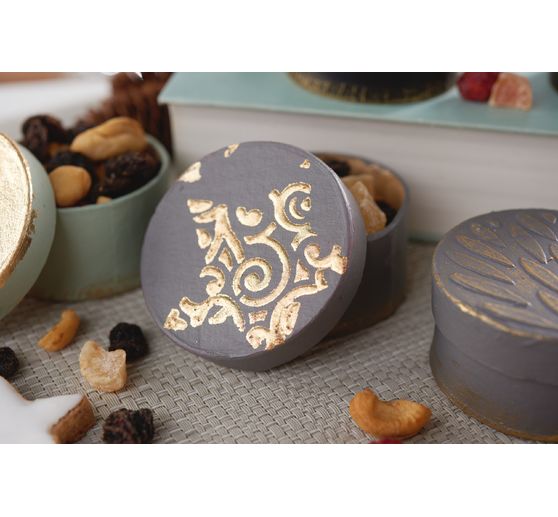 Scatola "rotonda" VBS, 6 pezzi, cartapesta