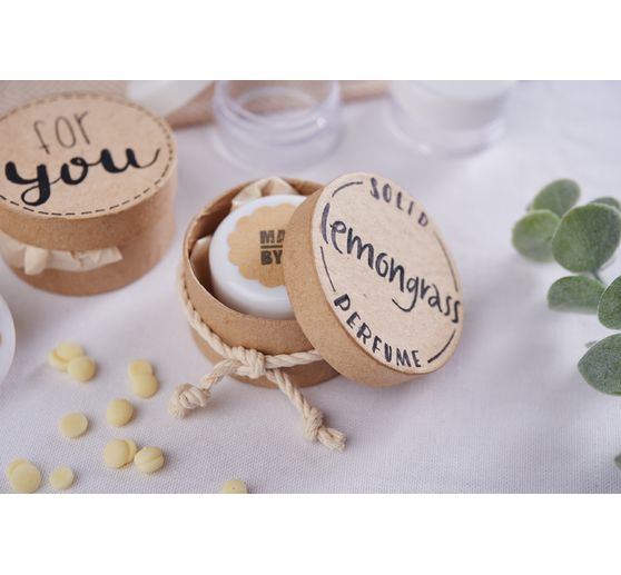 Scatola "rotonda" VBS, 6 pezzi, cartapesta