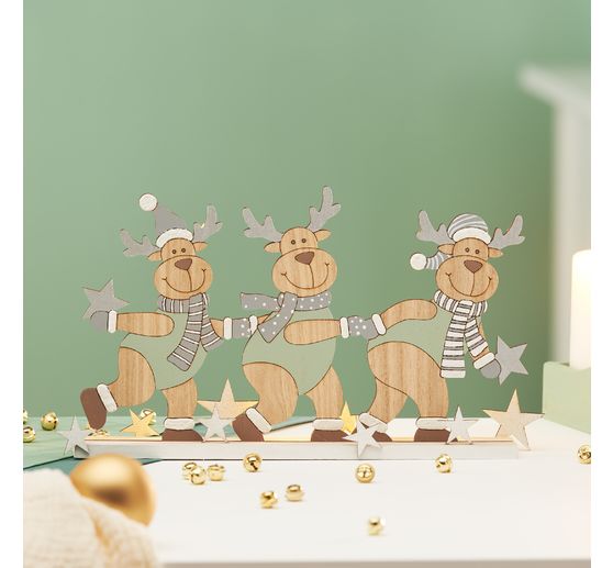 Elementi decorativi della VBS "Fiocco di neve e stella