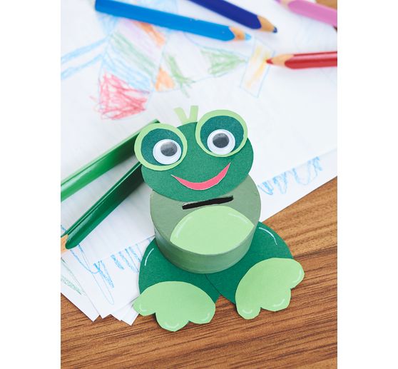 Scatola "rotonda" VBS, 6 pezzi, cartapesta