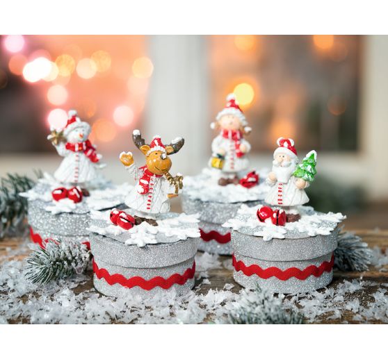 Scatola "rotonda" VBS, 6 pezzi, cartapesta