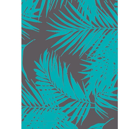 D&eacute;copatch paper "Fern-Turquoise"