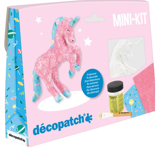Kit D&eacute;copatch Mini "Unicorno