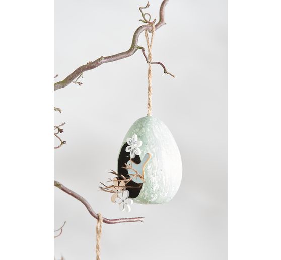 VBS Paper mache eggs with opening