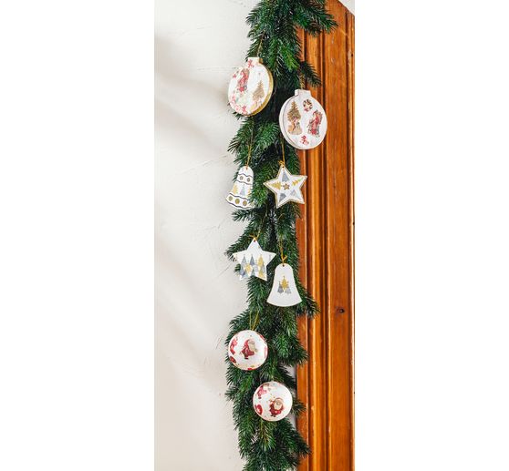 VBS Decoration pendant "Christmas Balls", flat