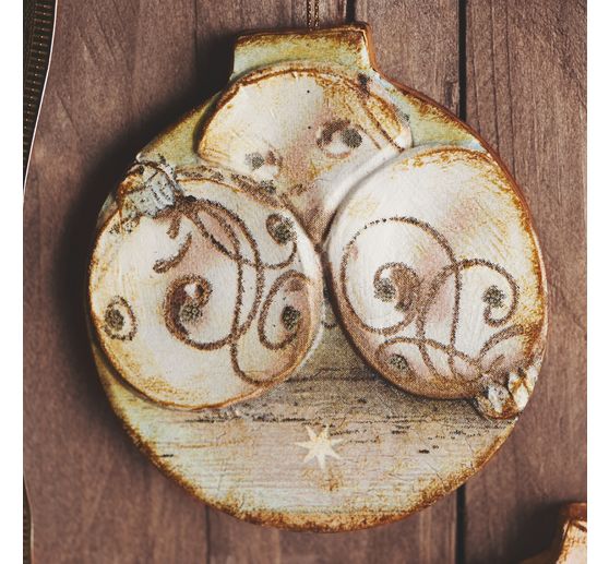 VBS Decoration pendant "Christmas Balls", flat