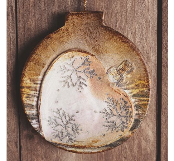 VBS Decoration pendant "Christmas Balls", flat