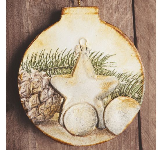 VBS Decoration pendant "Christmas Balls", flat