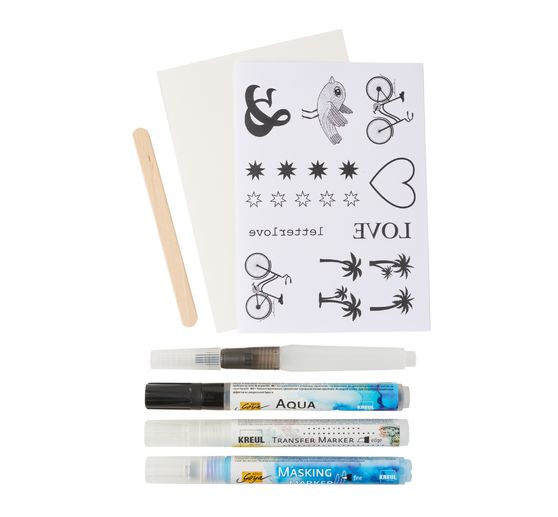 KREUL Paper love set