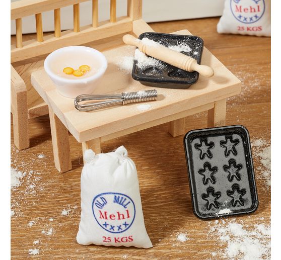 Secret Santa set "Table, bench & chair"