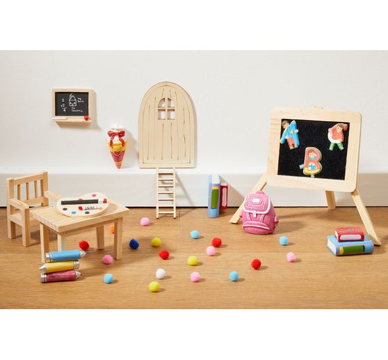 Secret Santa set "Table, bench & chair"