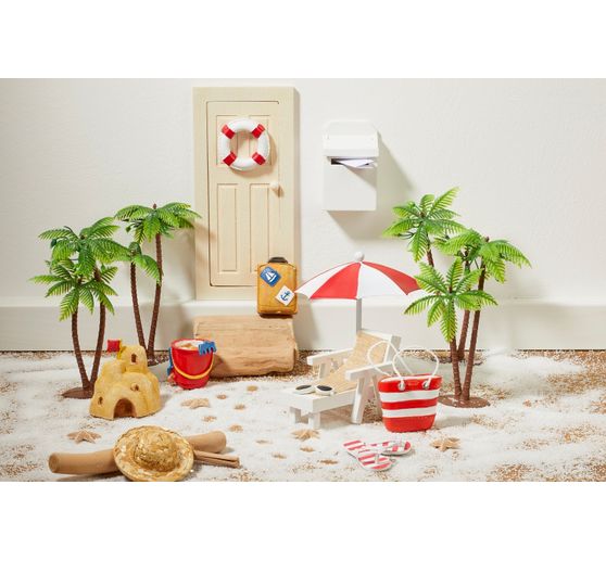 Secret Santa door set "Welcome"