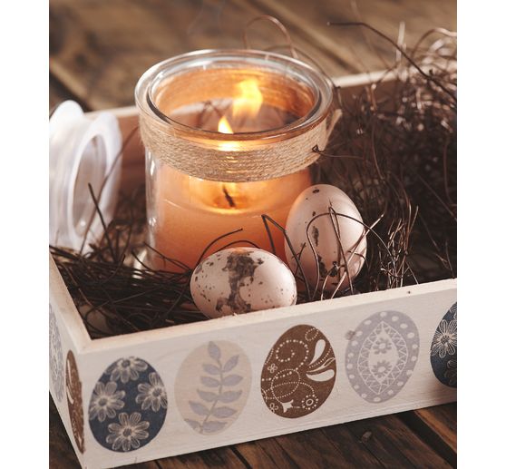 VBS Decoration eggs "Speckled", 100 pieces