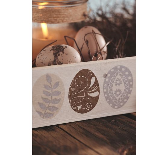 VBS Decoration eggs "Speckled", 100 pieces