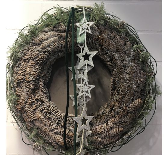 Glitter garland "Stars"