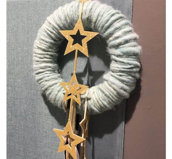 Glitter garland "Stars"