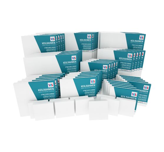 Telaio da pittura VBS "Mega-Pack", 60 pezzi.