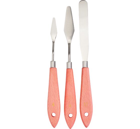 VBS Paint spatula & pallet knife, set of 3