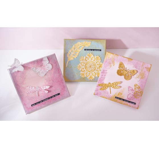 VBS Stretched canvas 30 x 30 cm, H 3 cm