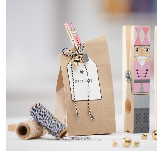 VBS Kraft paper bags, 8 pieces