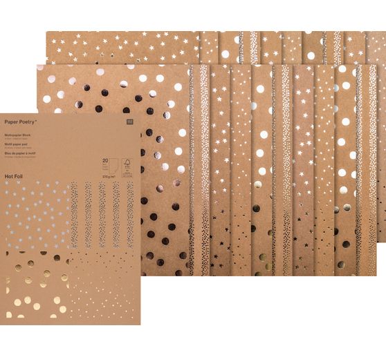 Motif block "Kraft Paper Hot Foil"