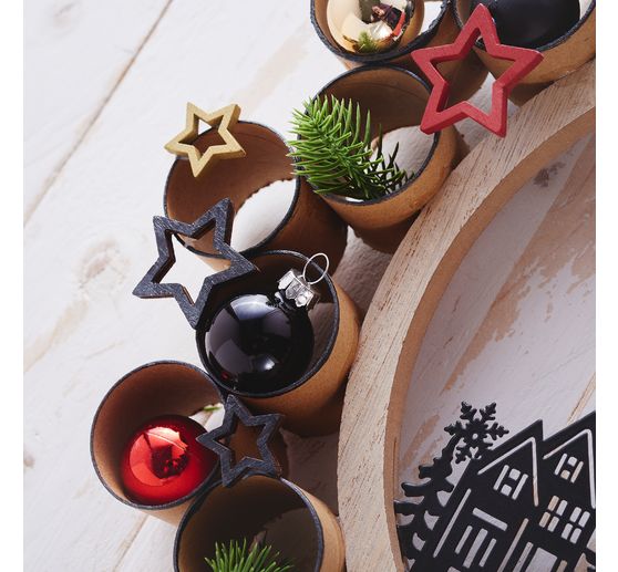 VBS Decorative wooden ring &ldquo;Christmas Eve&rdquo;