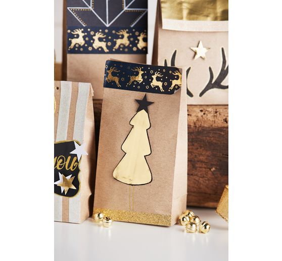 VBS Kraft paper bags, 8 pieces