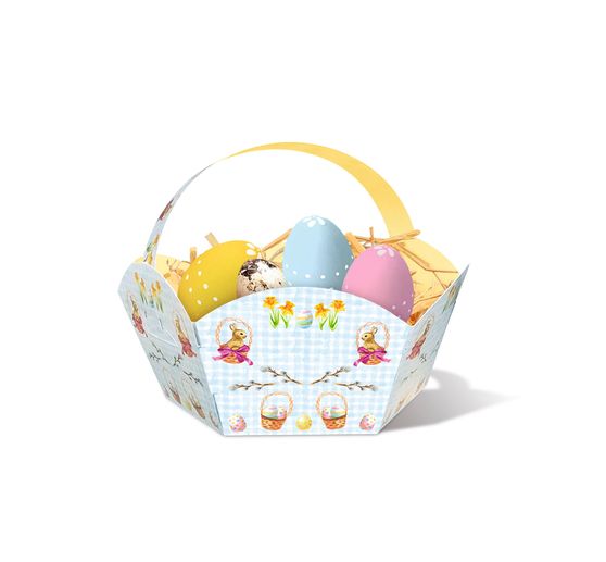 Easter baskets, 6 pieces