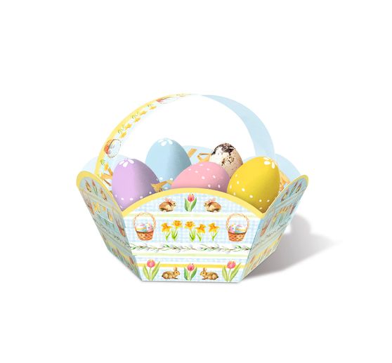Easter baskets, 6 pieces